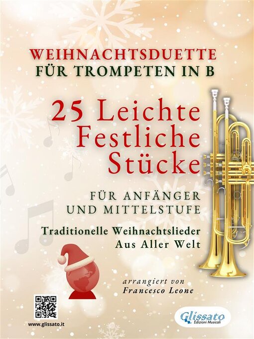 Title details for Weihnachtsduette für Trompeten in B--25 Leichte Festliche Stücke für Anfänger und Mittelstufe by John Henry Jr. Hopkins - Available